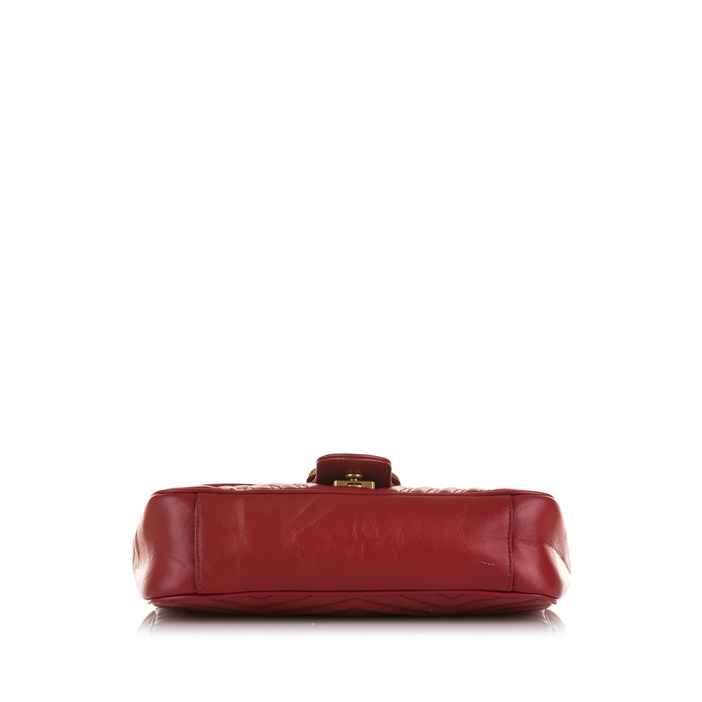 Pre-Loved Gucci Small GG Marmont Matelasse Crossbody Bag - Picture 4 of 12